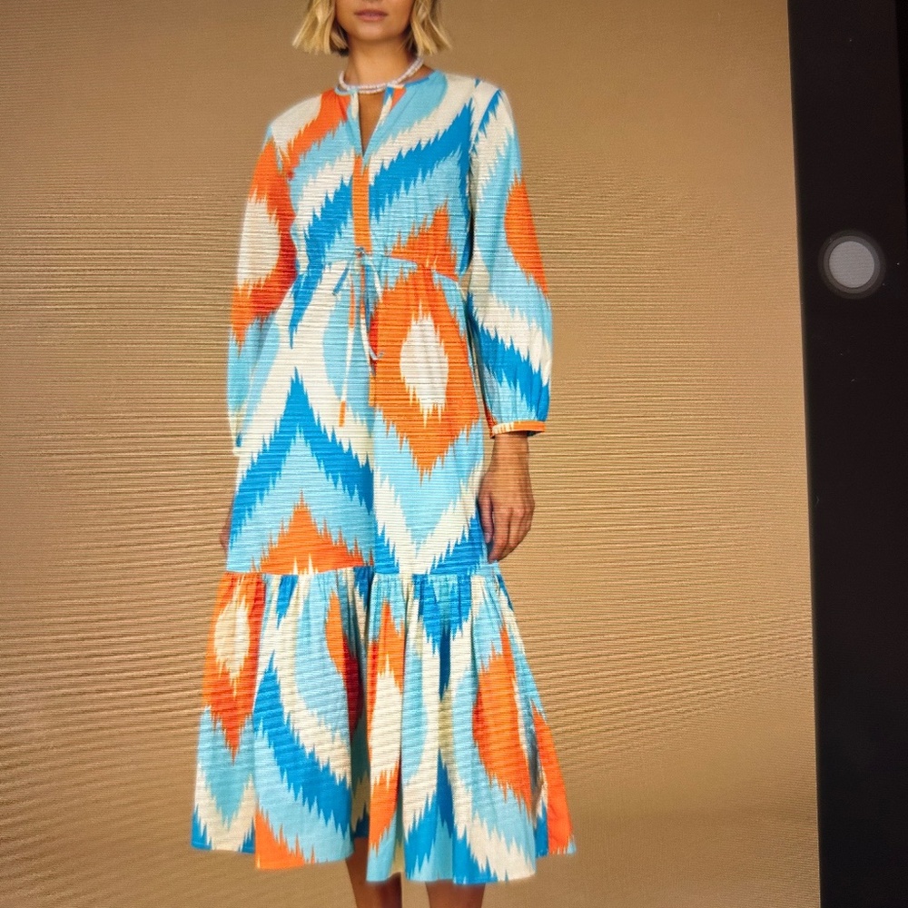 NWT Olivia James Lydia maxi dress in Portofino Size Medium